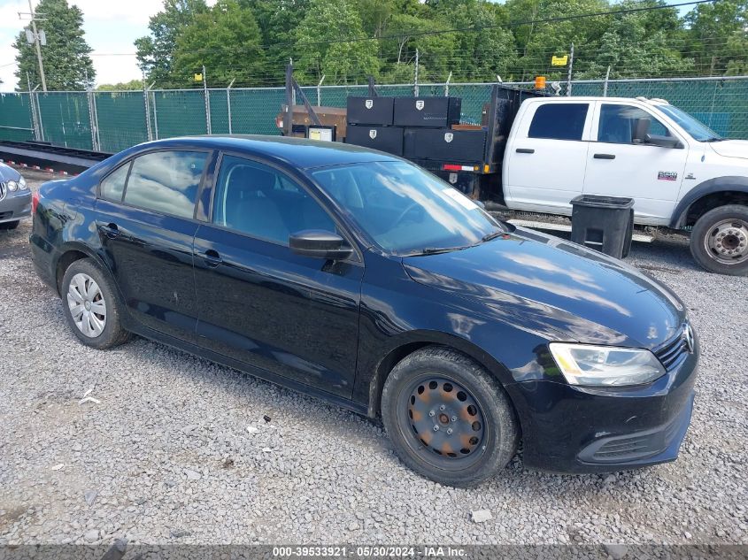 2011 VOLKSWAGEN JETTA 2.0L S