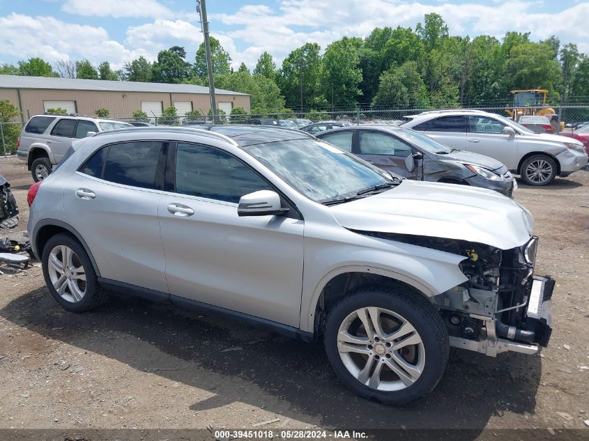 2017 MERCEDES-BENZ GLA 250 4MATIC