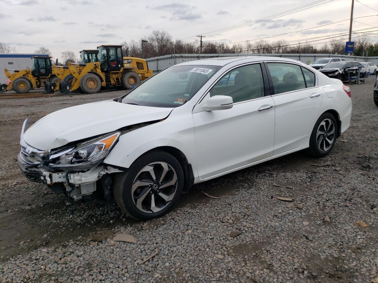 2017 HONDA ACCORD EXL