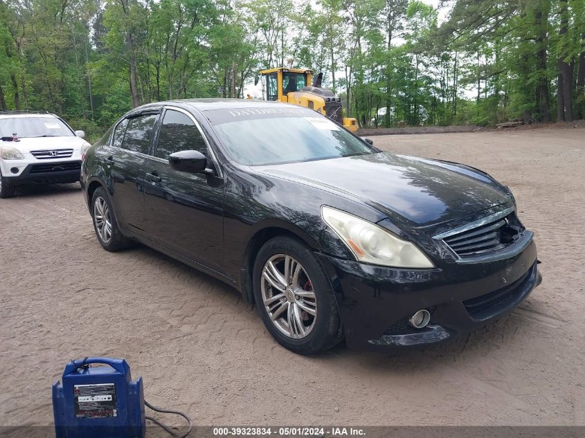 2011 INFINITI G37X