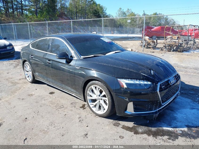 2020 AUDI A5 SPORTBACK PREMIUM PLUS 45 TFSI QUATTRO S TRONIC