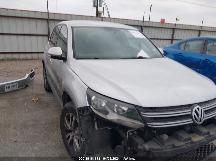 2012 VOLKSWAGEN TIGUAN S