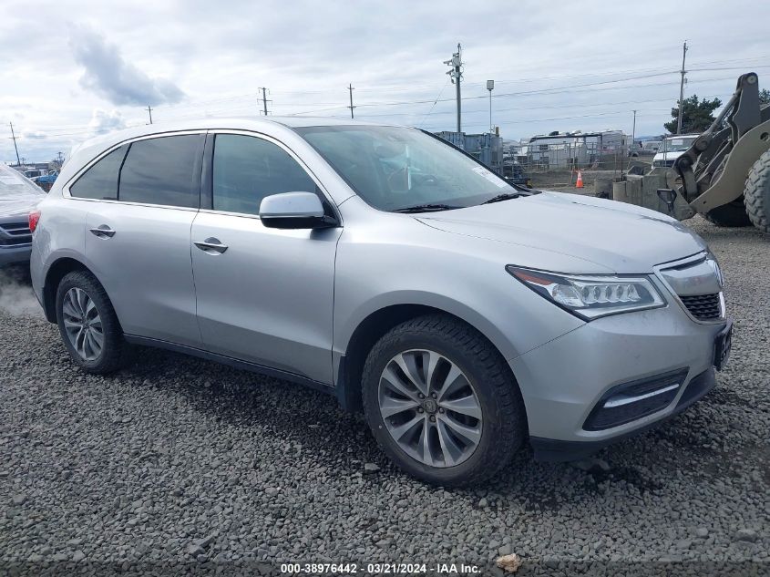 2014 ACURA MDX TECHNOLOGY PACKAGE