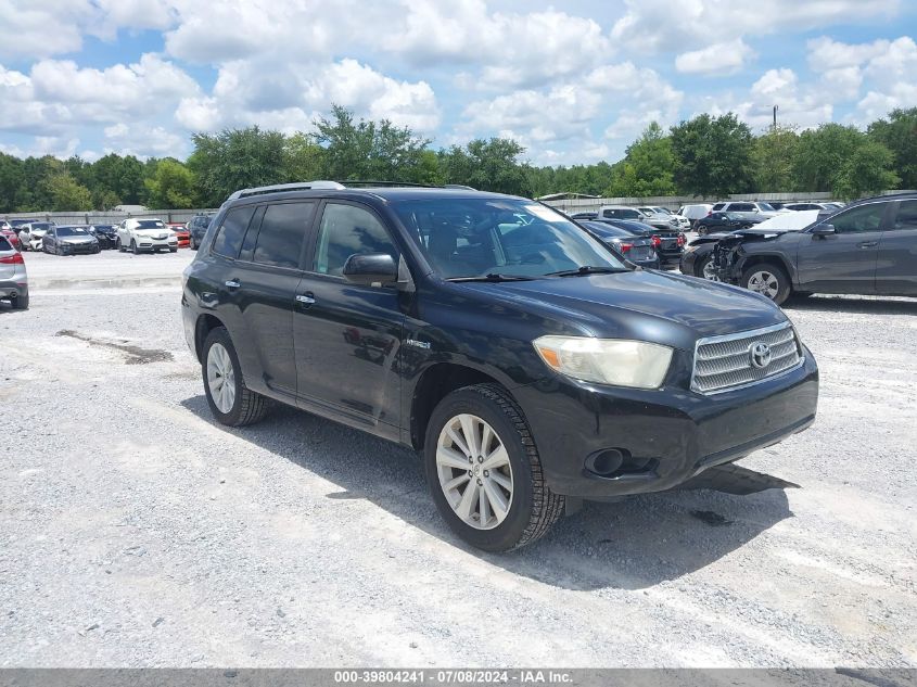 2010 TOYOTA HIGHLANDER HYBRID BASE V6