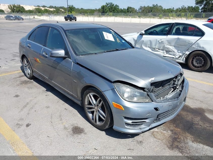 2012 MERCEDES-BENZ C 250