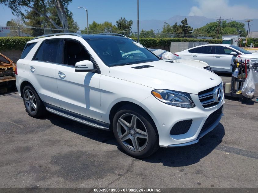 2016 MERCEDES-BENZ GLE 350 4MATIC