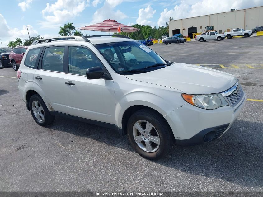 2012 SUBARU FORESTER 2.5X