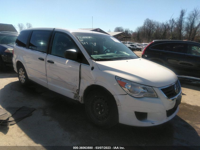 2010 VOLKSWAGEN ROUTAN S