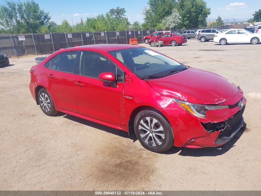 2021 TOYOTA COROLLA HYBRID LE