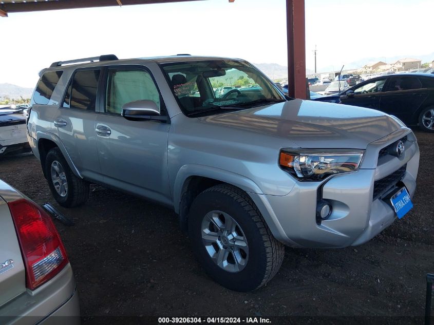 2019 TOYOTA 4RUNNER SR5