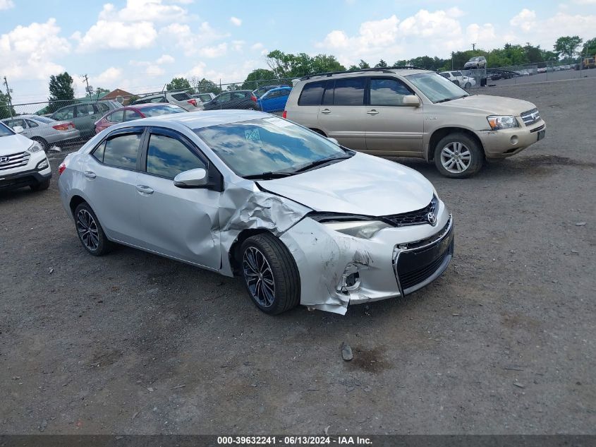 2014 TOYOTA COROLLA S PLUS