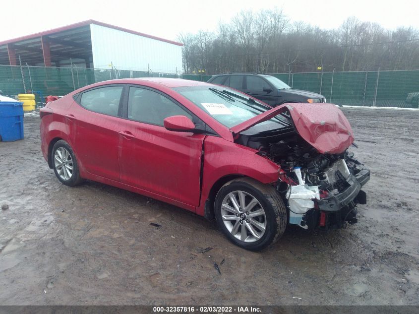 2015 HYUNDAI ELANTRA SE (ULSAN PLANT)