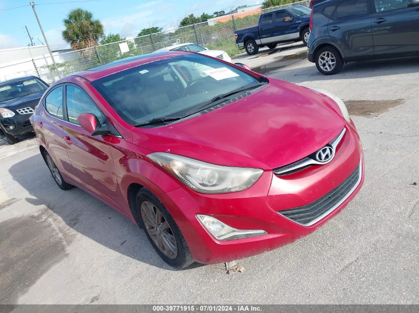 2015 HYUNDAI ELANTRA SE