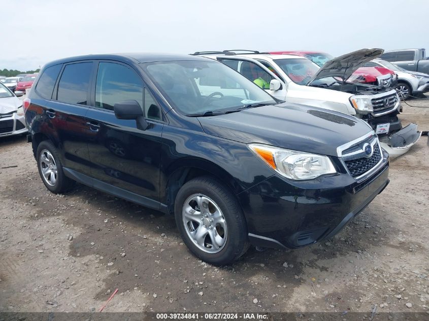 2016 SUBARU FORESTER 2.5I