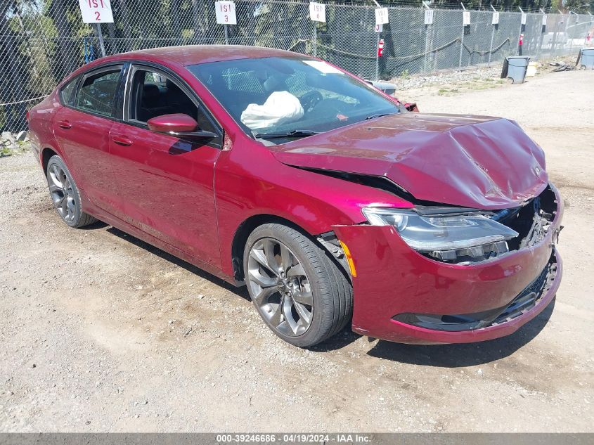 2015 CHRYSLER 200 S