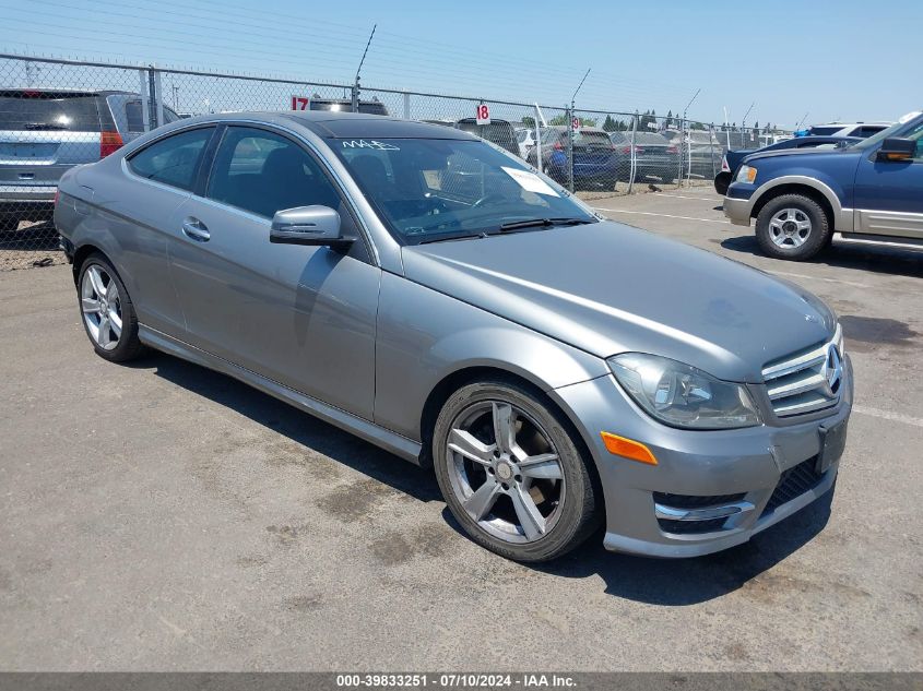 2013 MERCEDES-BENZ C 250 250