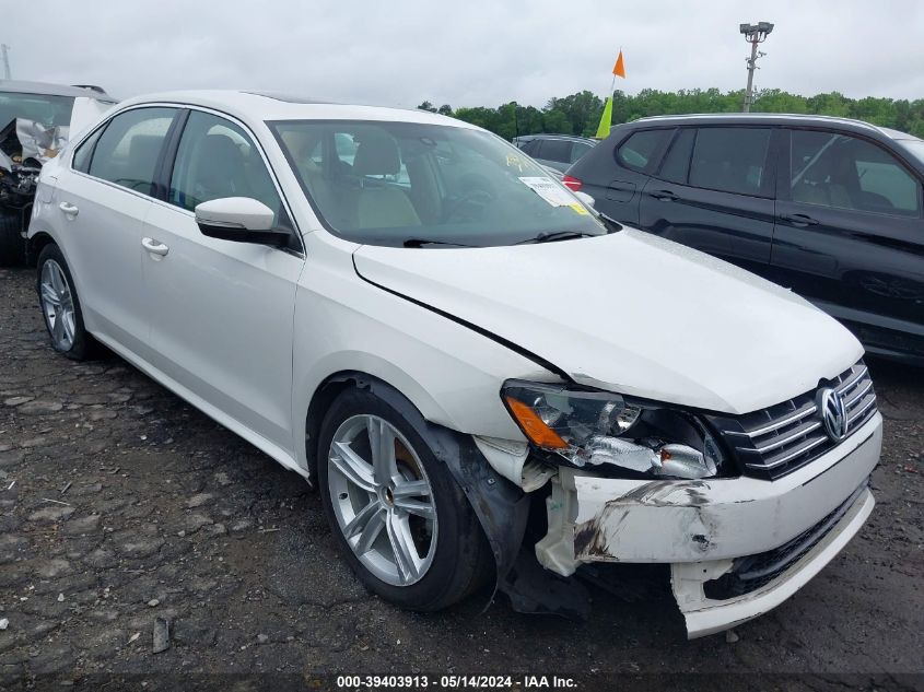 2015 VOLKSWAGEN PASSAT 2.0L TDI SE