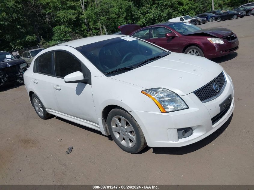 2012 NISSAN SENTRA 2.0 SR