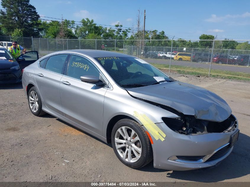 2015 CHRYSLER 200 LIMITED