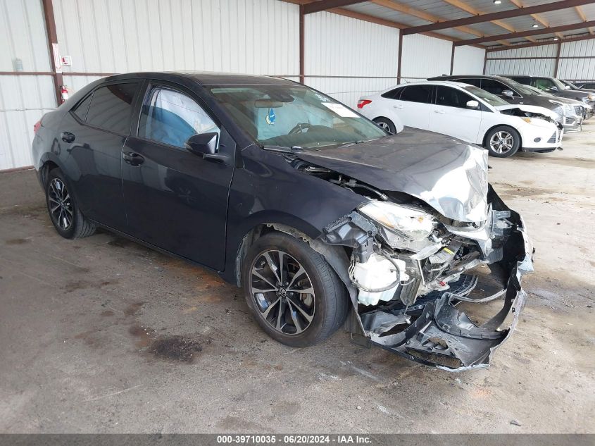 2019 TOYOTA COROLLA XSE