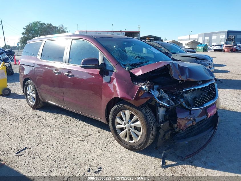 2016 KIA SEDONA LX