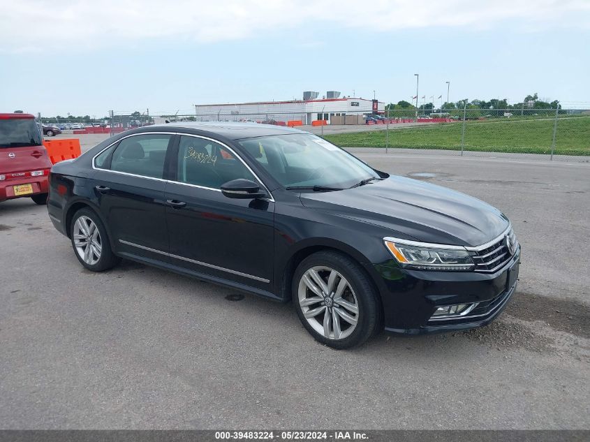 2017 VOLKSWAGEN PASSAT 1.8T SEL PREMIUM