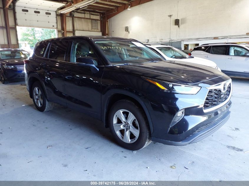 2022 TOYOTA HIGHLANDER LE