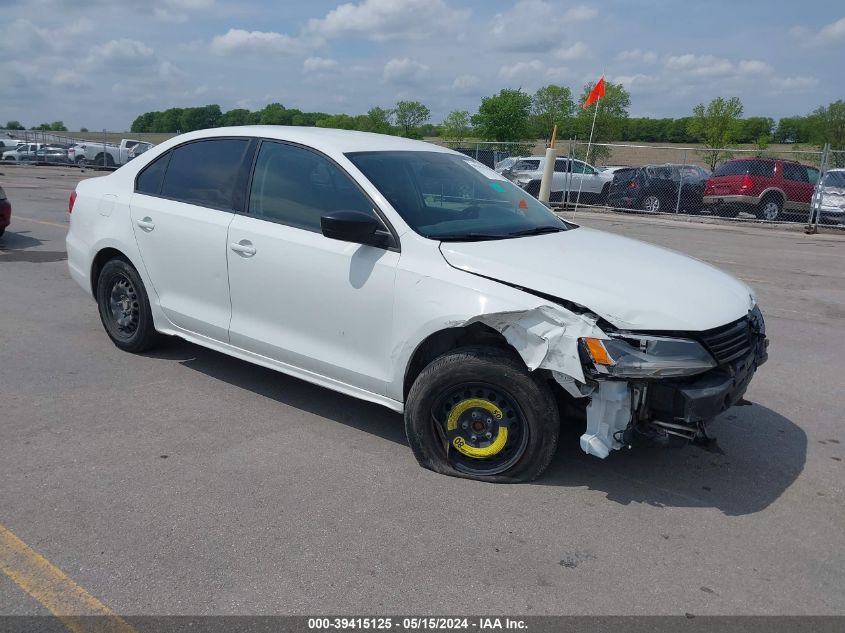 2014 VOLKSWAGEN JETTA 2.0L S