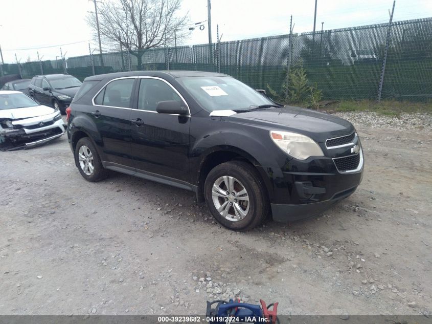 2012 CHEVROLET EQUINOX LS