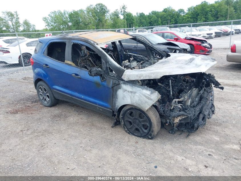 2019 FORD ECOSPORT S