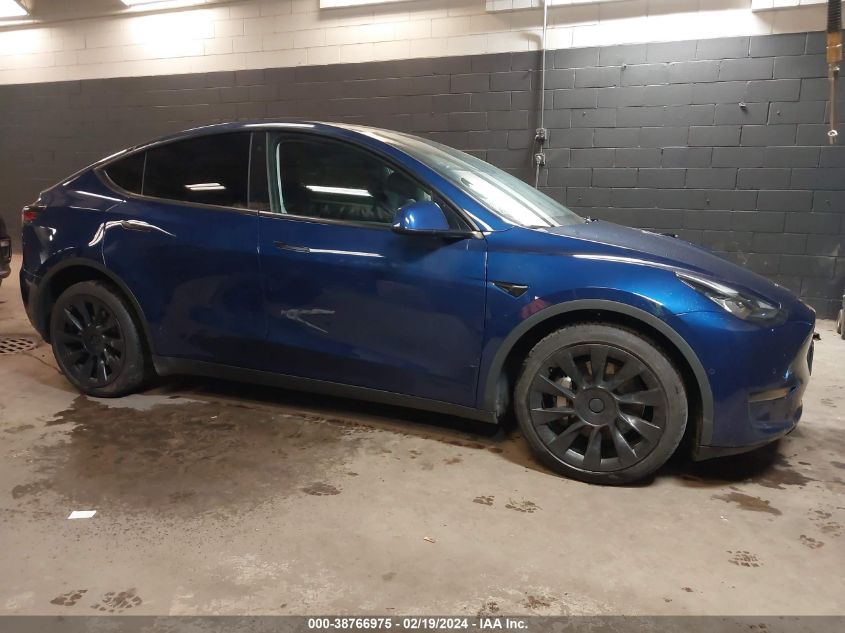 2022 TESLA MODEL Y LONG RANGE DUAL MOTOR ALL-WHEEL DRIVE