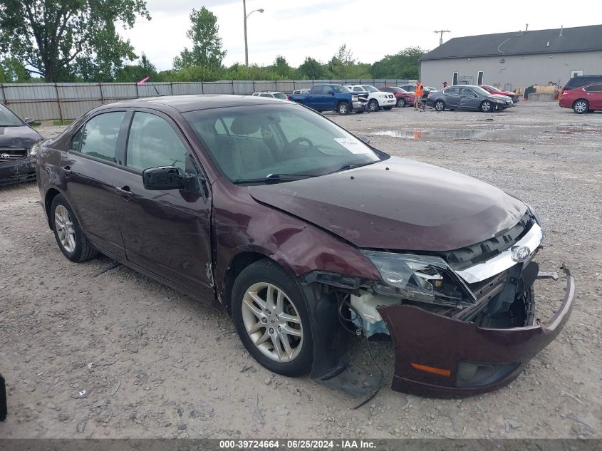 2011 FORD FUSION S