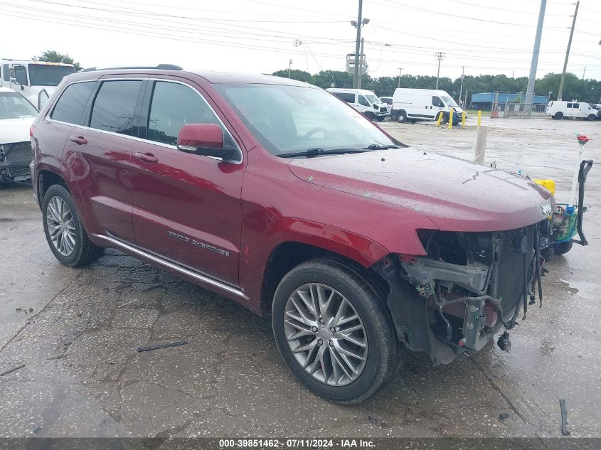 2017 JEEP GRAND CHEROKEE SUMMIT 4X2