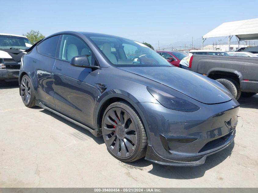 2022 TESLA MODEL Y PERFORMANCE DUAL MOTOR ALL-WHEEL DRIVE