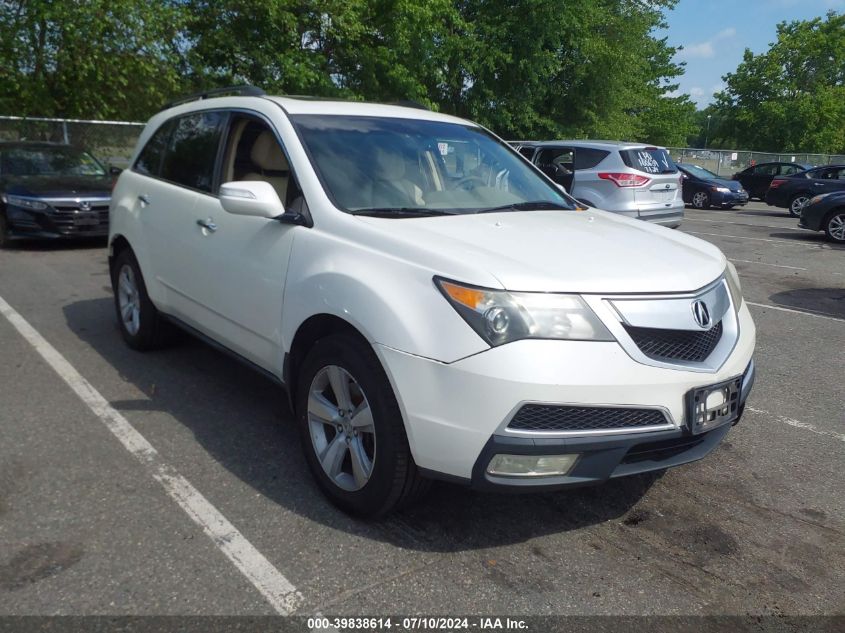 2010 ACURA MDX TECHNOLOGY