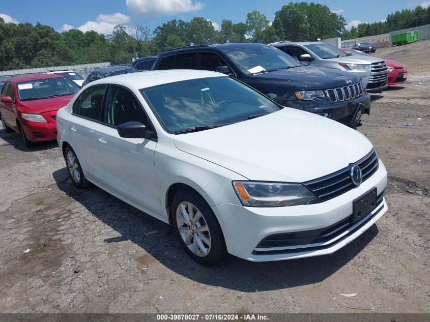 2015 VOLKSWAGEN JETTA 1.8T SE