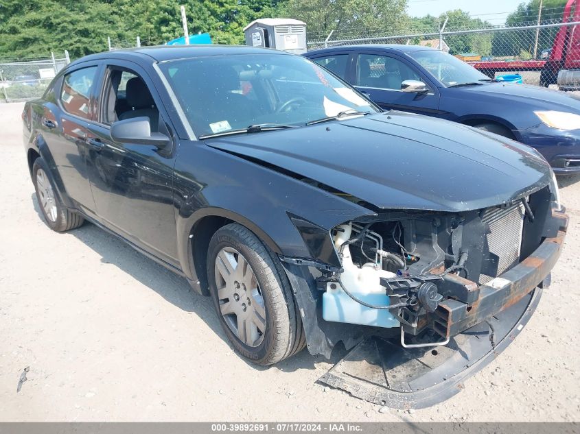 2012 DODGE AVENGER SE