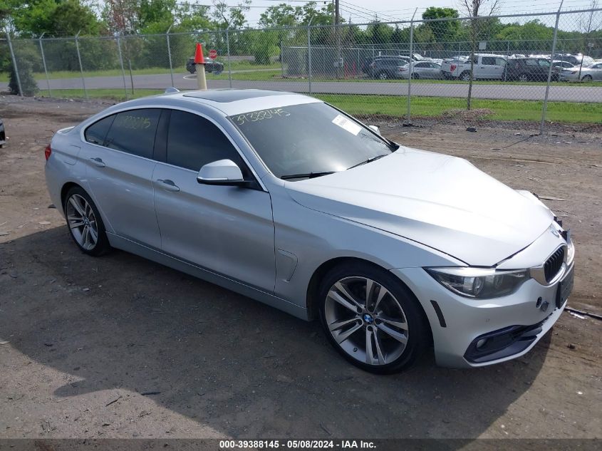 2019 BMW 430I GRAN COUPE