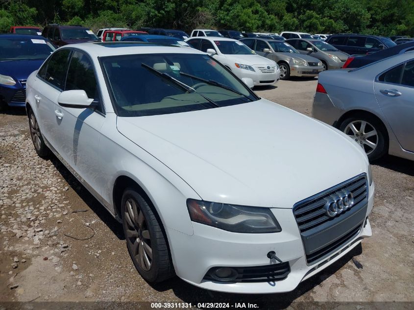 2011 AUDI A4 2.0T PREMIUM