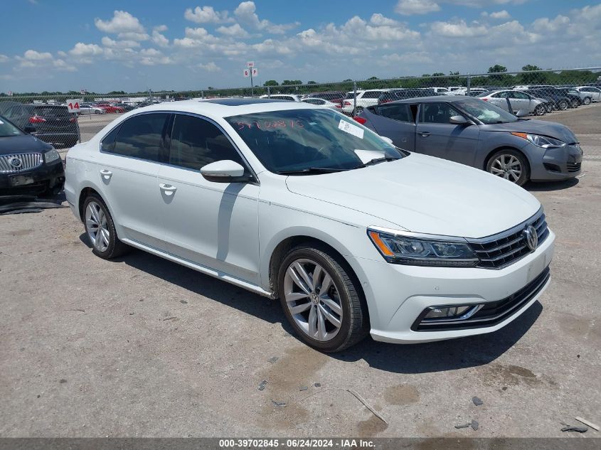 2018 VOLKSWAGEN PASSAT 2.0T SEL PREMIUM