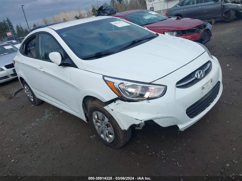 2016 HYUNDAI ACCENT SE