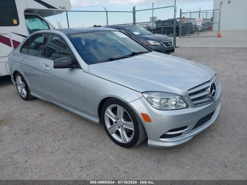 2011 MERCEDES-BENZ C 300 LUXURY 4MATIC/SPORT 4MATIC