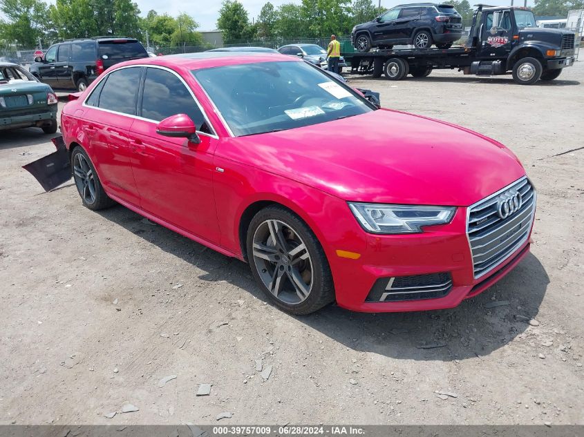 2017 AUDI A4 2.0T PREMIUM