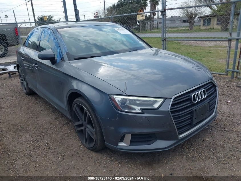 2018 AUDI A3 2.0T PREMIUM/2.0T TECH PREMIUM