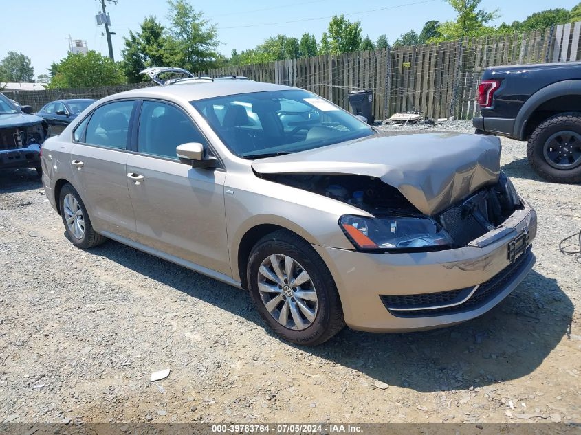 2015 VOLKSWAGEN PASSAT 1.8T WOLFSBURG EDITION