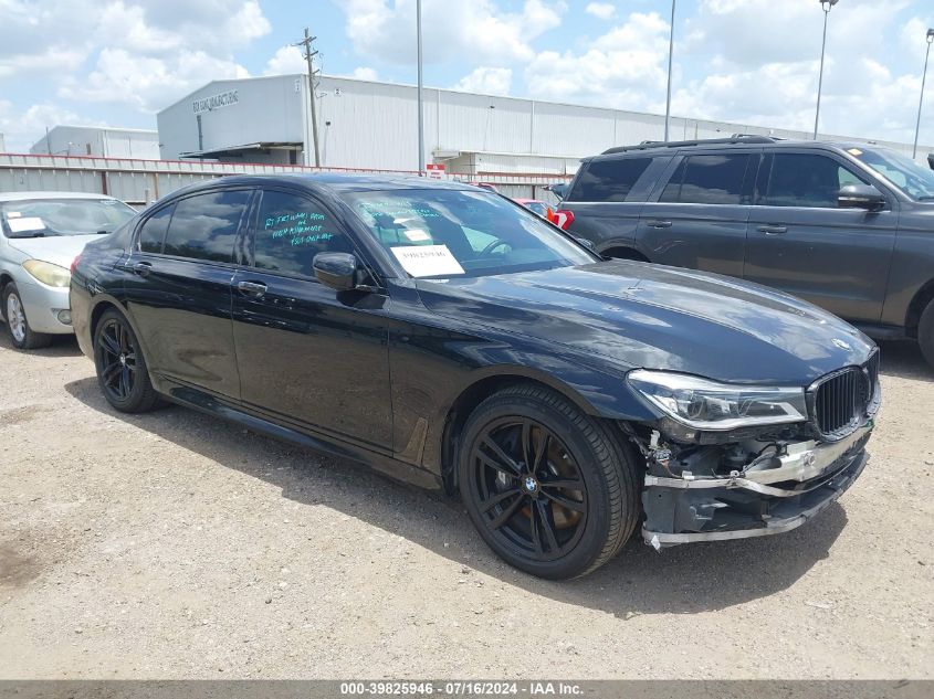 2016 BMW 750I