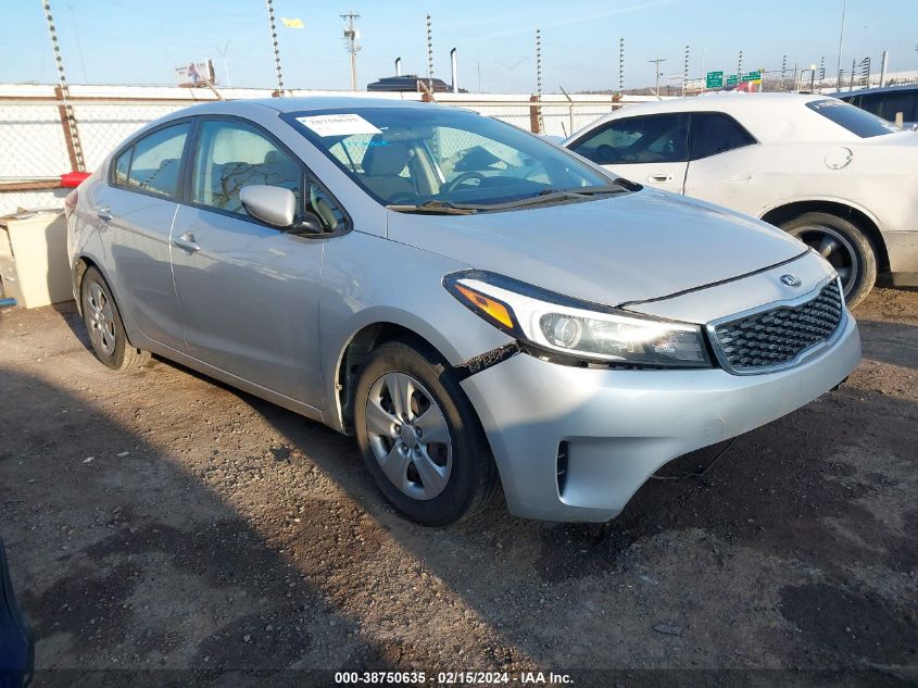 2018 KIA FORTE LX