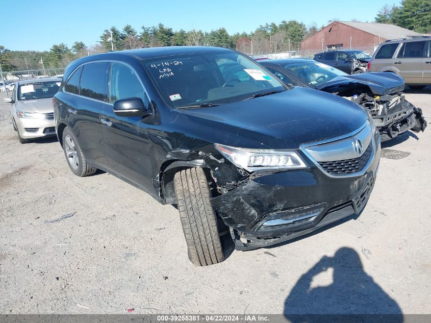 2014 ACURA MDX