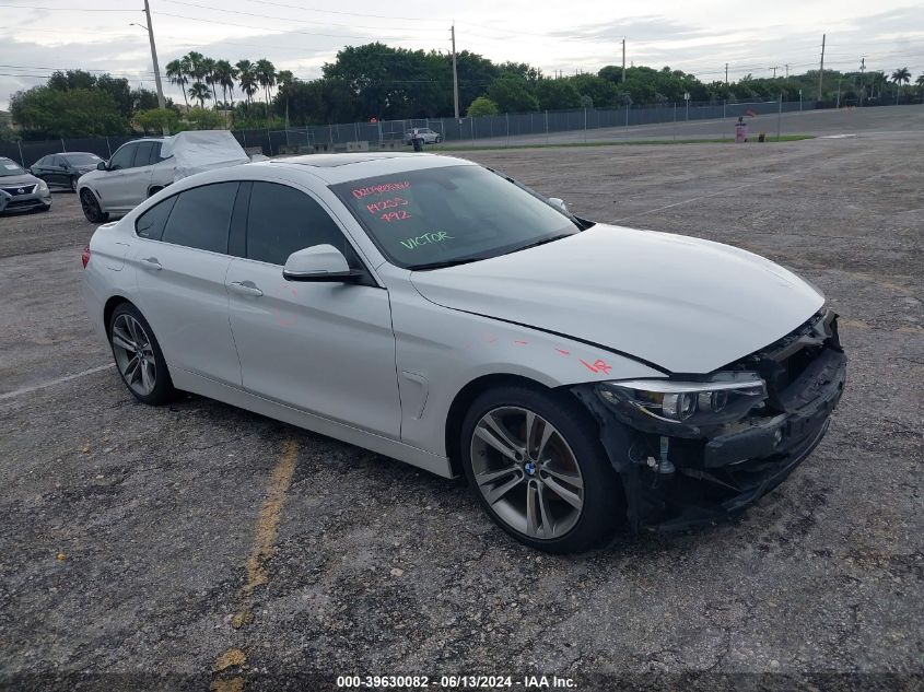 2018 BMW 430I GRAN COUPE