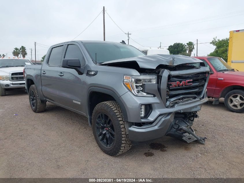 2021 GMC SIERRA 1500 4WD  SHORT BOX ELEVATION